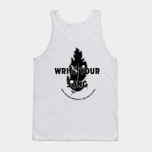 Write Your Song Tank Top